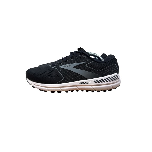 Brooks Beast 20 Men's Size 10 Wide 2E Running Shoes Black Grey White 1103272E051 - Picture 7 of 12
